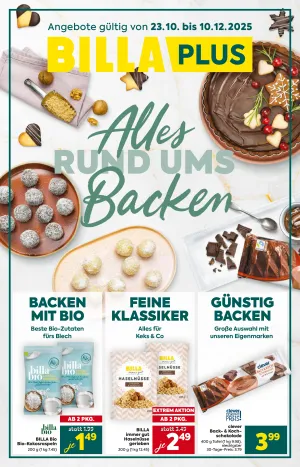 Billa - Backen flugblatt KW 43 2025